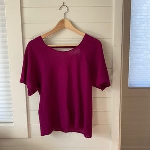 Ulla Johnson cutie, semi cropped baby alpaca sweater